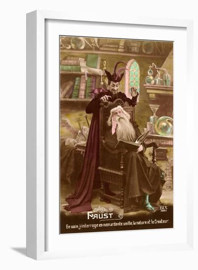 Scene from Faust-null-Framed Art Print