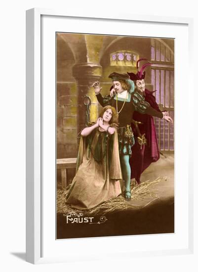 Scene from Faust-null-Framed Art Print