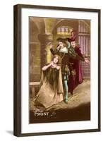 Scene from Faust-null-Framed Art Print