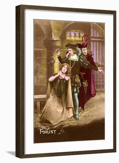 Scene from Faust-null-Framed Art Print