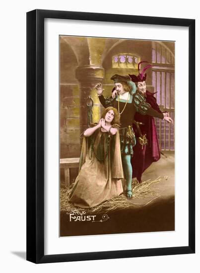 Scene from Faust-null-Framed Art Print