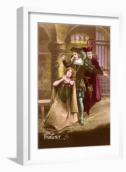 Scene from Faust-null-Framed Art Print