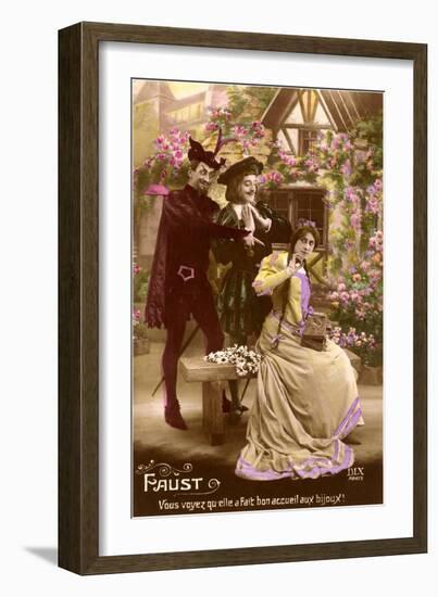 Scene from Faust-null-Framed Art Print