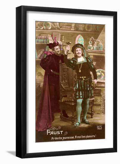 Scene from Faust-null-Framed Art Print