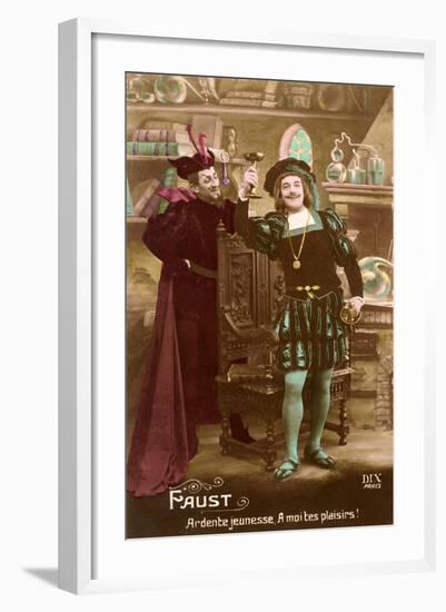 Scene from Faust-null-Framed Art Print