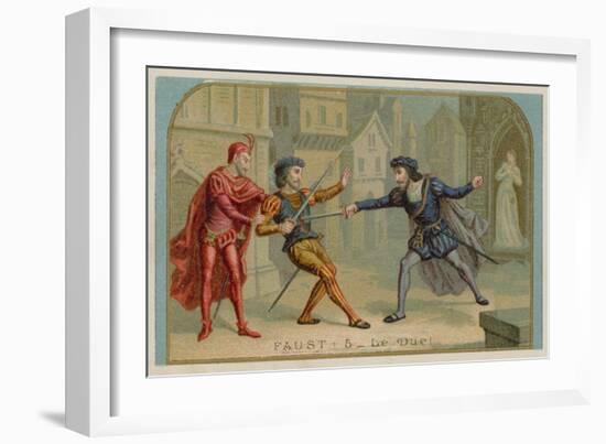 Scene from Faust-null-Framed Giclee Print