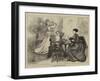 Scene from Frou-Frou-null-Framed Giclee Print