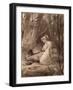 Scene from George Crabbe's Tales of the hall, 19th century-Henry Corbould-Framed Giclee Print