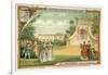 Scene from Giacomo Meyerbeer's Opera Les Huguenots-null-Framed Giclee Print