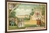 Scene from Giacomo Meyerbeer's Opera Les Huguenots-null-Framed Giclee Print