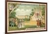 Scene from Giacomo Meyerbeer's Opera Les Huguenots-null-Framed Giclee Print