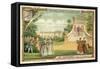 Scene from Giacomo Meyerbeer's Opera Les Huguenots-null-Framed Stretched Canvas