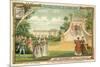 Scene from Giacomo Meyerbeer's Opera Les Huguenots-null-Mounted Giclee Print