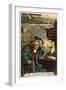 Scene from Goethe's Faust-null-Framed Giclee Print