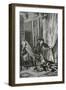 Scene from Hamlet, 19th Century-Ernest Hillemacher-Framed Giclee Print