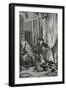 Scene from Hamlet, 19th Century-Ernest Hillemacher-Framed Giclee Print