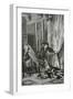 Scene from Hamlet, 19th Century-Ernest Hillemacher-Framed Giclee Print