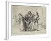 Scene from Hinko, at the Queen's Theatre-David Henry Friston-Framed Giclee Print