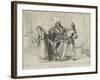 Scene from Hinko, at the Queen's Theatre-David Henry Friston-Framed Giclee Print