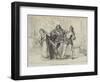 Scene from Hinko, at the Queen's Theatre-David Henry Friston-Framed Giclee Print