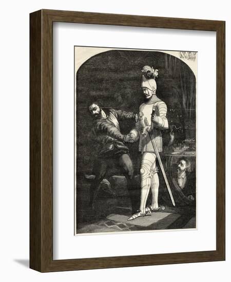 Scene from Il Don Giovanni-null-Framed Giclee Print