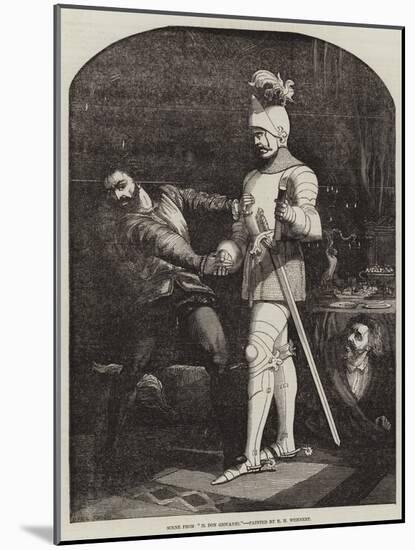 Scene from Il Don Giovanni-Edward Henry Wehnert-Mounted Giclee Print