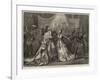 Scene from Il Talismano, at Drury Lane Theatre-David Henry Friston-Framed Giclee Print