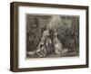 Scene from Il Talismano, at Drury Lane Theatre-David Henry Friston-Framed Giclee Print