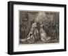 Scene from Il Talismano, at Drury Lane Theatre-David Henry Friston-Framed Giclee Print