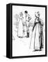 Scene from Jane Austen's Novel Emma Which Was First Published in 1816-null-Framed Stretched Canvas