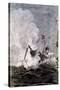 Scene from Jules Verne's from the Earth to the Moon, 1865-null-Stretched Canvas