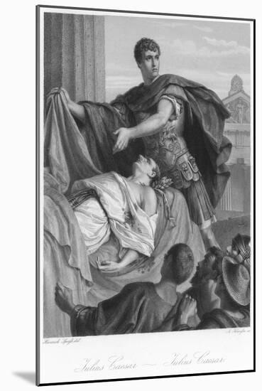 Scene from Julius Caesar-null-Mounted Giclee Print