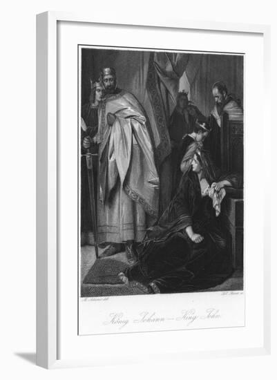 Scene from King John-null-Framed Giclee Print