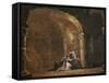 Scene from King Lear-William Shakespeare-Framed Stretched Canvas