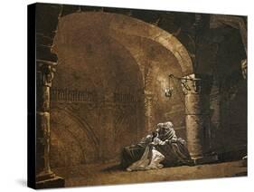 Scene from King Lear-William Shakespeare-Stretched Canvas