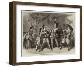 Scene from La Belle Sauvage, at the St James's Theatre-David Henry Friston-Framed Giclee Print
