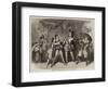 Scene from La Belle Sauvage, at the St James's Theatre-David Henry Friston-Framed Giclee Print