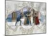 Scene from La Boheme, Opera-Giacomo Puccini-Mounted Giclee Print