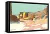 Scene from Laguna Pueblo, New Mexico-null-Framed Stretched Canvas