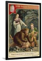 Scene from Last of the Mohicans, by James Fenimore Cooper-null-Framed Giclee Print