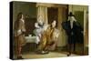 Scene from "Le Malade Imaginaire" by Moliere-Charles Robert Leslie-Stretched Canvas