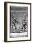 Scene from "Le Misanthrope" by Moliere (1622-73), Engraved by Jean Sauve (Fl.1660-91)-Pierre Brissart-Framed Giclee Print