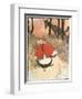 Scene from Little Red Riding Hood, 1900-Tom Browne-Framed Giclee Print