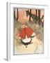 Scene from Little Red Riding Hood, 1900-Tom Browne-Framed Giclee Print