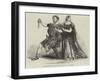 Scene from Macbeth, at the Princess' Theatre-null-Framed Giclee Print