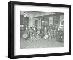 Scene from Macbeth, Glyn Road Evening Institute, London, 1915-null-Framed Photographic Print