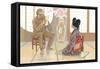 Scene from Madame Butterfly-null-Framed Stretched Canvas