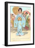 Scene from Madame Butterfly-null-Framed Art Print