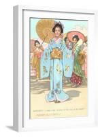 Scene from Madame Butterfly-null-Framed Art Print