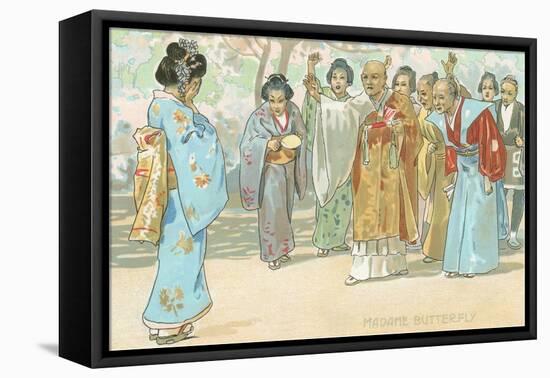 Scene from Madame Butterfly-null-Framed Stretched Canvas